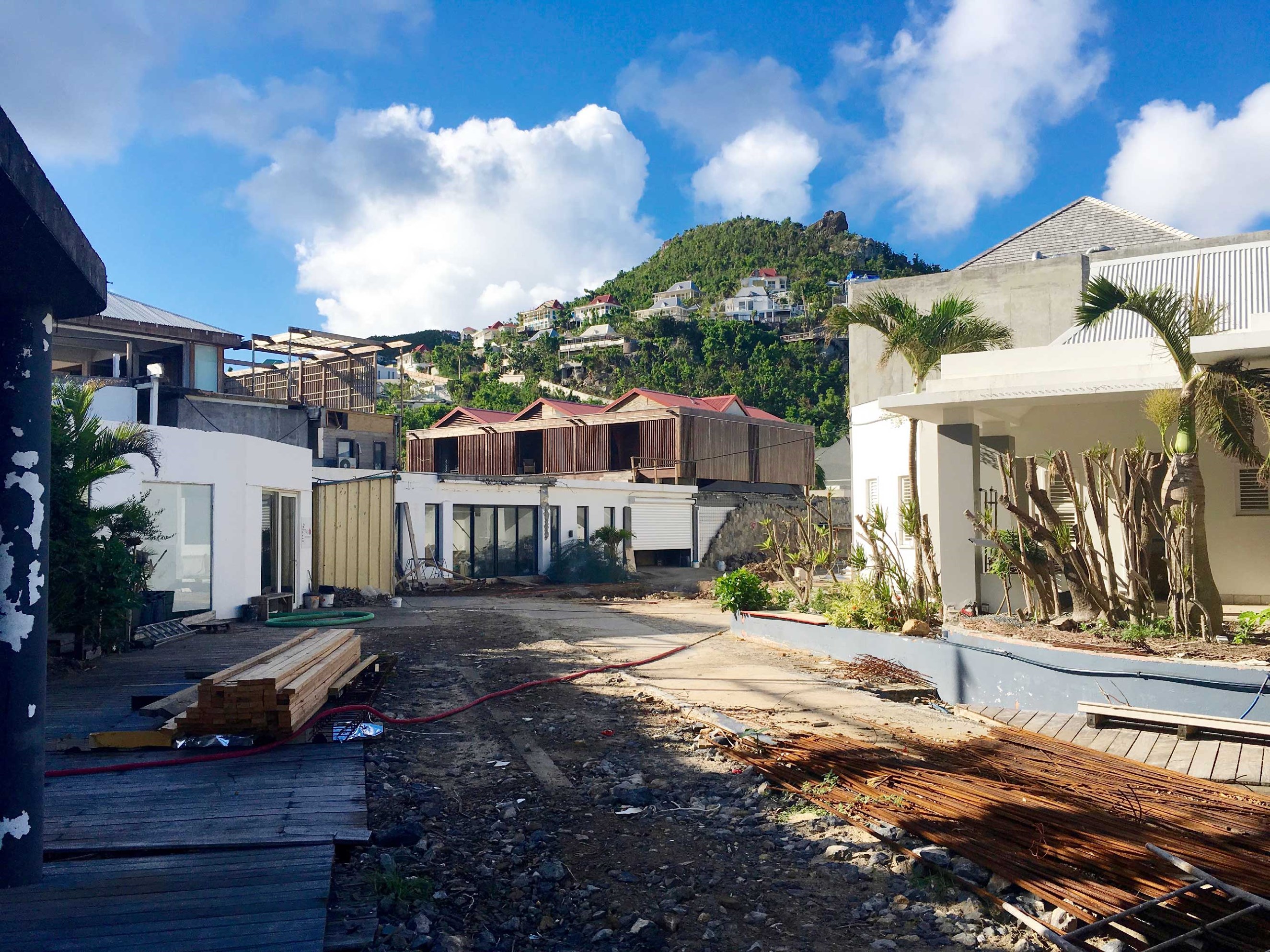 Les logements après le passage de l'ouragan Irma, novembre 2017